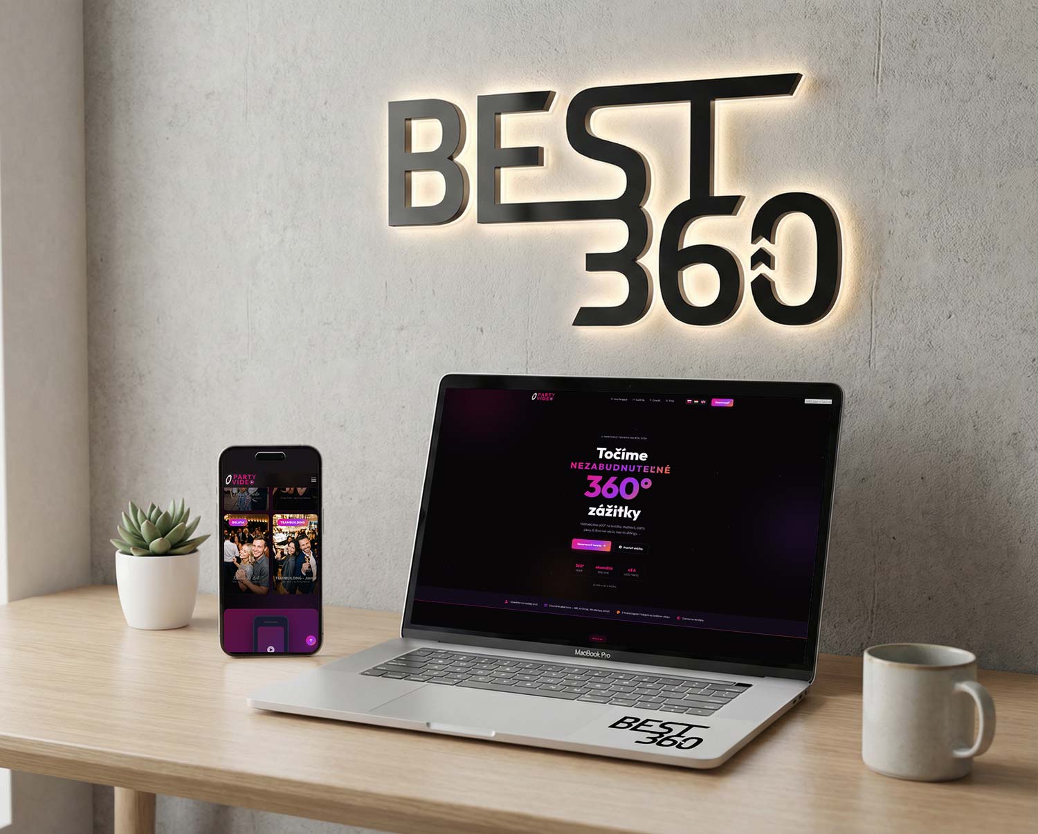 Tvorba webstránky pre službu - videobúdka