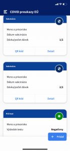 Stiahnuté Digitálne COVID preukazy EÚ
