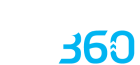 best360 logo white